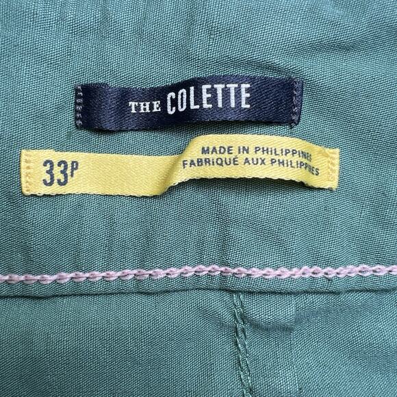 Maeve By Anthropologie The Colette Wide Leg Pants Size 33P - Picture 6 of 8